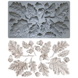 Oak Leaves & Acorns IOD Mould