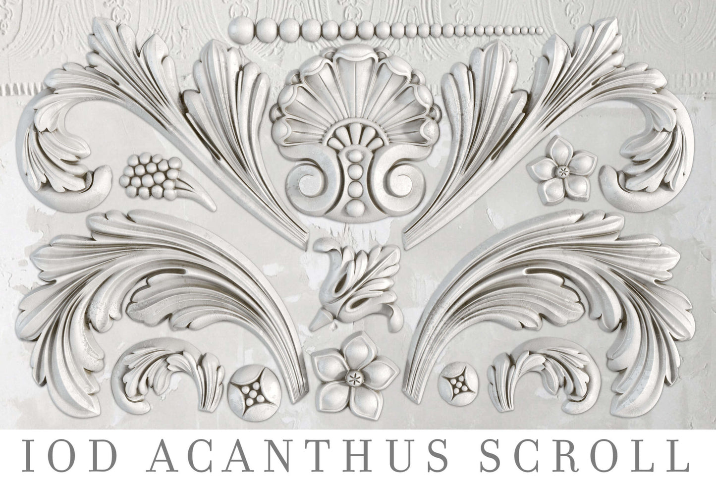 Acanthus Scroll Decor Moulds™ - IOD