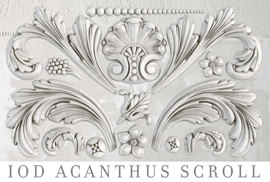 Acanthus Scroll Decor Moulds™ - IOD