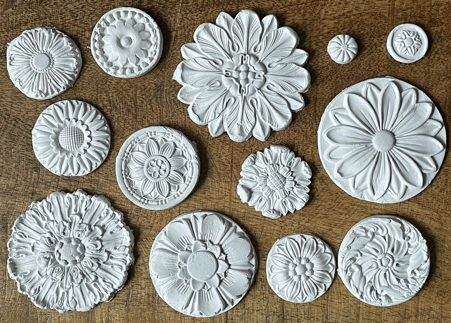 IOD Rosettes Moulds by Iron Orchid Designs