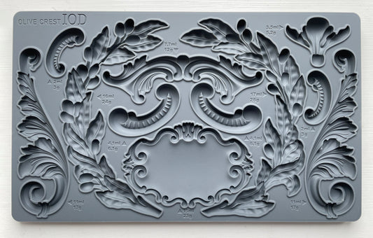 IOD Mould Olive Crest