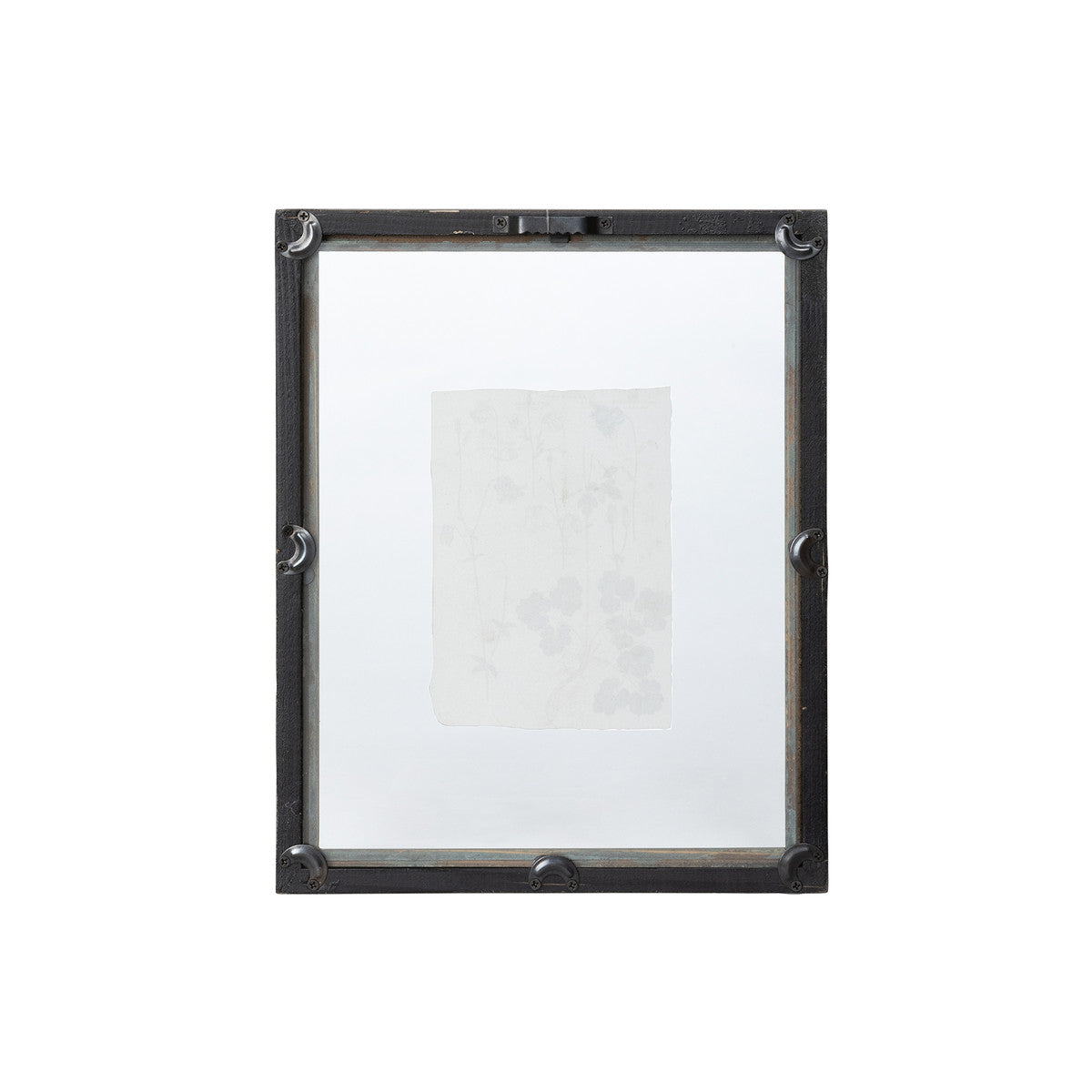 Floating Framed Botanical Print Back