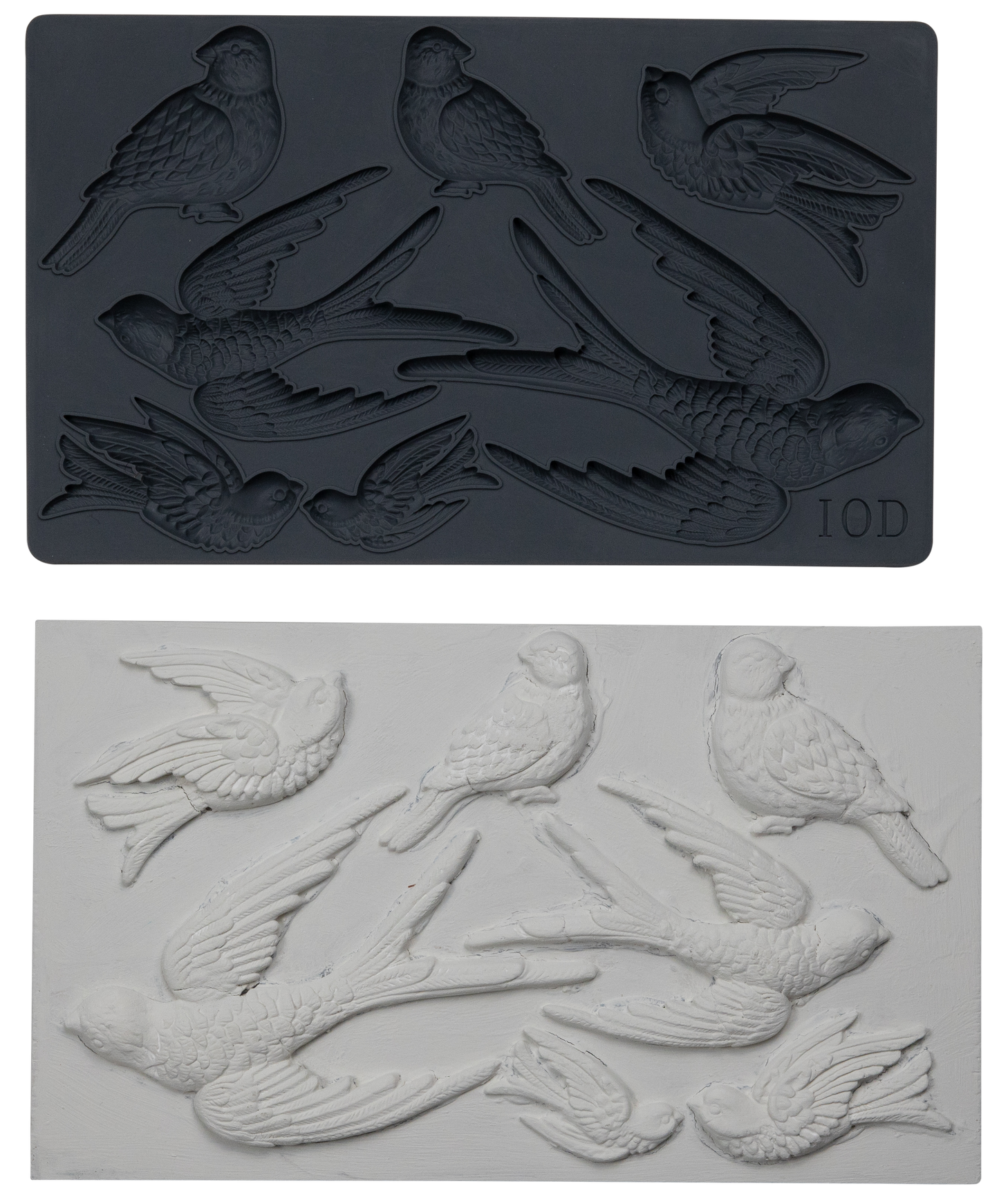 IOD Birdsong Decor Moulds by Iron Orchid Designs