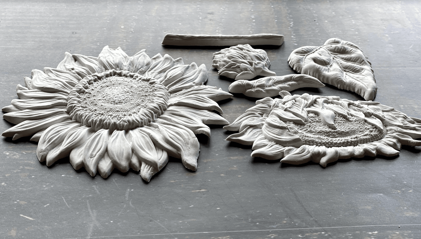 IOD Sunflowers Moulds by Iron Orchid Designs